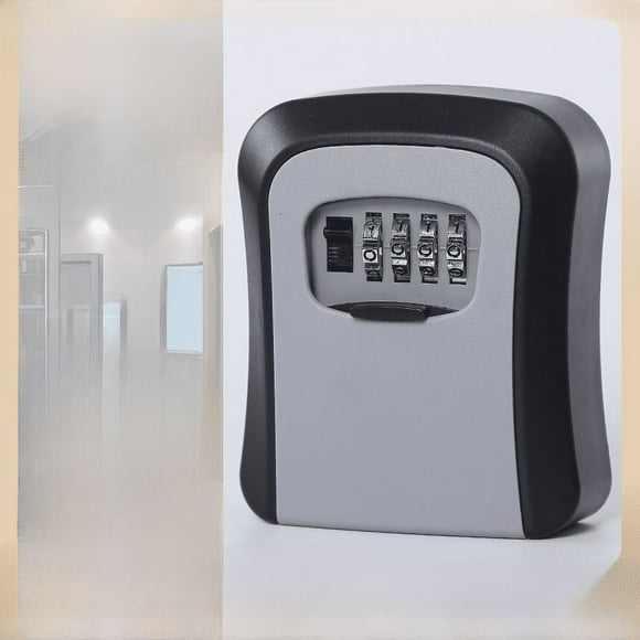 Caja de llave con contraseña de plástico completa de ingeniería, decoración del sitio, caja de llave de repuesto para puerta, caja de cerradura con contraseña de entrega mecánica