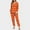 Orange, variant on Fall Pajamas Sevevn Soft Cotton Pajamas for Women Set Striped Long Sleeve Lounge Sets 2 Piece Pajama Tops and Jogger Pants with Pockets