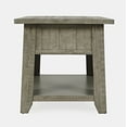 thumbnail image 4 of Jofran Telluride Rustic Distressed Acacia End Table with Storage, 4 of 9