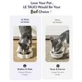 thumbnail image 3 of Cuenco de comida para gatos LE TAUCI, cerámica, 240 ml, poco profundo para gatos de interior, 3 of 9