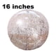thumbnail image 2 of Pelota de playa inflable Adepaton con lentejuelas y confeti transparente juguete de piscina, 2 of 5