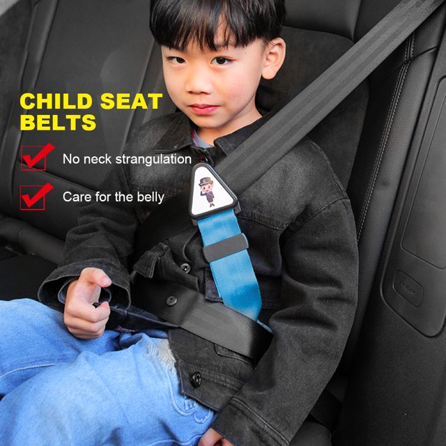 Retenedor de cinturón de seguridad para niños de coche hebilla de cinturón de seguridad ajustable anticaída para niños Ndcxsfigh Accesorios para autos y motos
