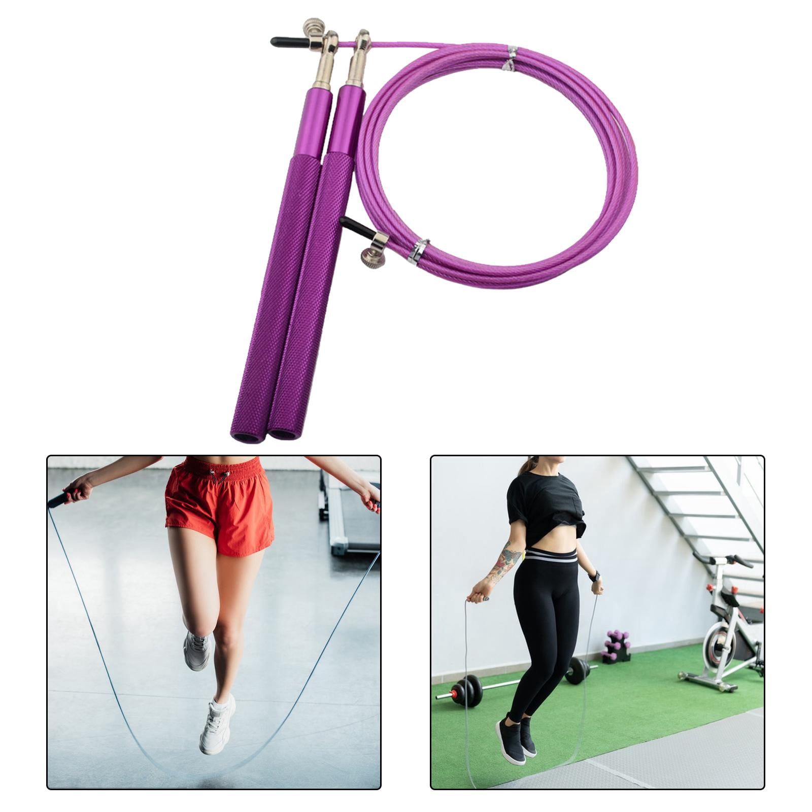 harayaa 3x Speed Jump Rope Skipping Rope 118inch Adjustable Length Kids Adults Outdoor Workouts Anti Slip Handle Speed Rope Jumping Rope