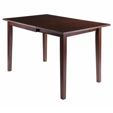 Perrone Drop Leaf Dining Table Walnut - Winsome- 2 LEGS MISSING