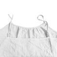 thumbnail image 3 of Uootdi Women's Tops Round Neck Sleeveless Ruched Detail Casual Blouses Summer Vacation Style Lightweight Breathable Loose Fit Shirts Gift, 3 of 7