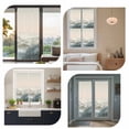 thumbnail image 7 of Mountains Window Privacy Film, Farmhouse Forest Nature Trees Landscape Static Cling UV Sun Blocking Heat Control Window Tint Day and Night, Non-Adhesive One Way Windows Privacy Cover 35.4''x78.7'', 7 of 7