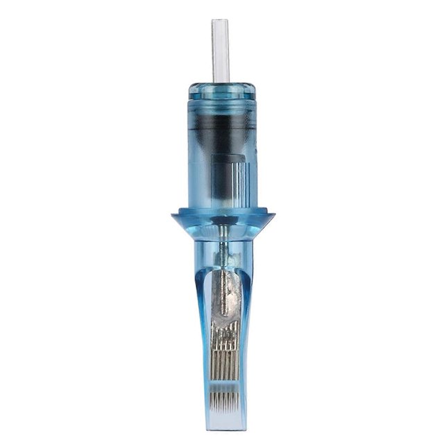 13RM/5RS Cosmetic Tattoo Cartridges Needles Anti-leak Eyebrow Lip Tattoo Needle for Traditional Tattoos/Permanent Makeup