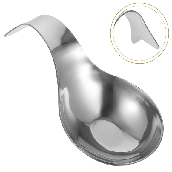 Raindrops Kitchen Spoon Rest Made of Sturdy Stainless Steel for Ladles and