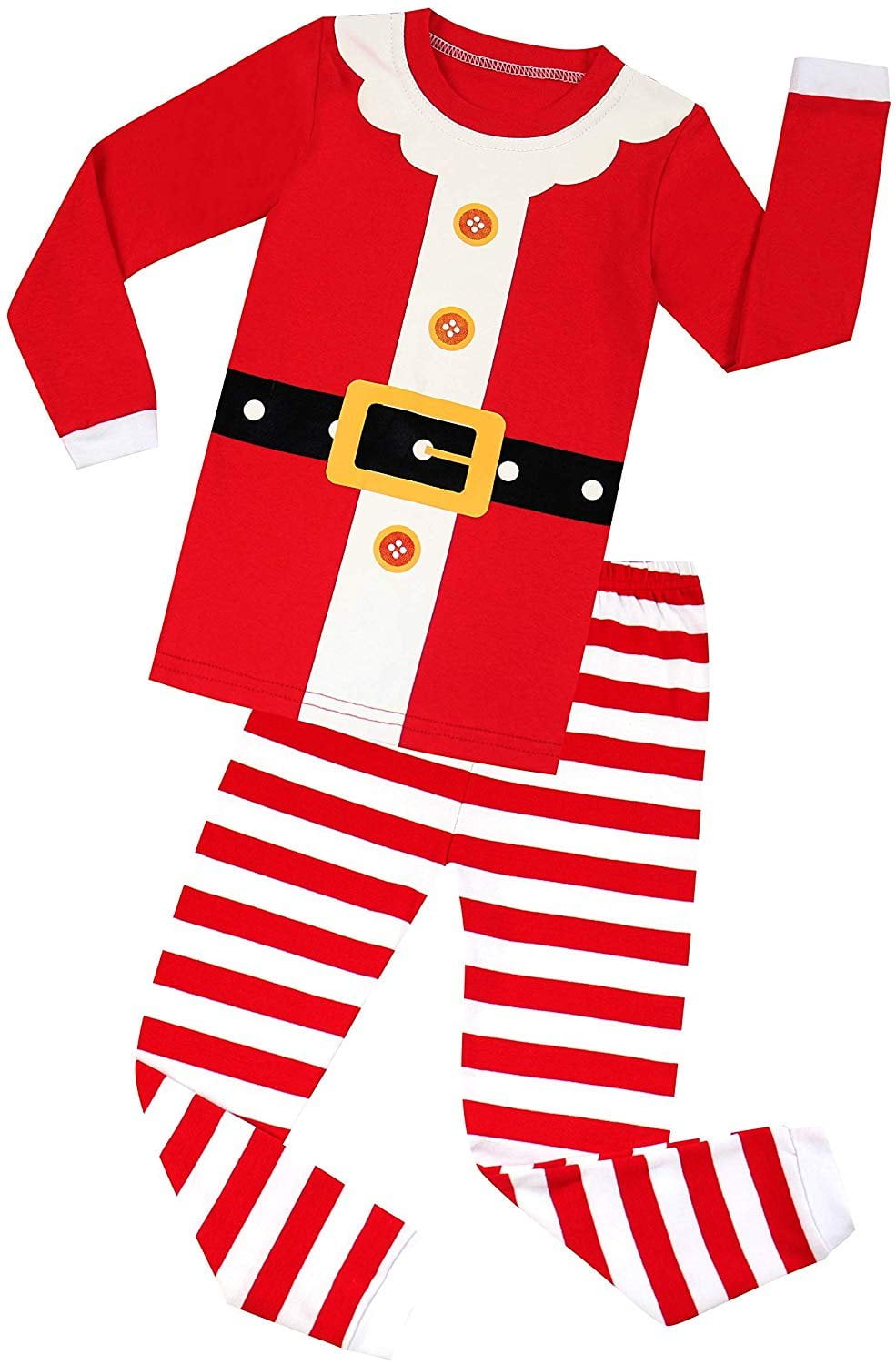 Elowel Pajamas - Elowel Adult Matching Family Christmas Pajamas - Red
