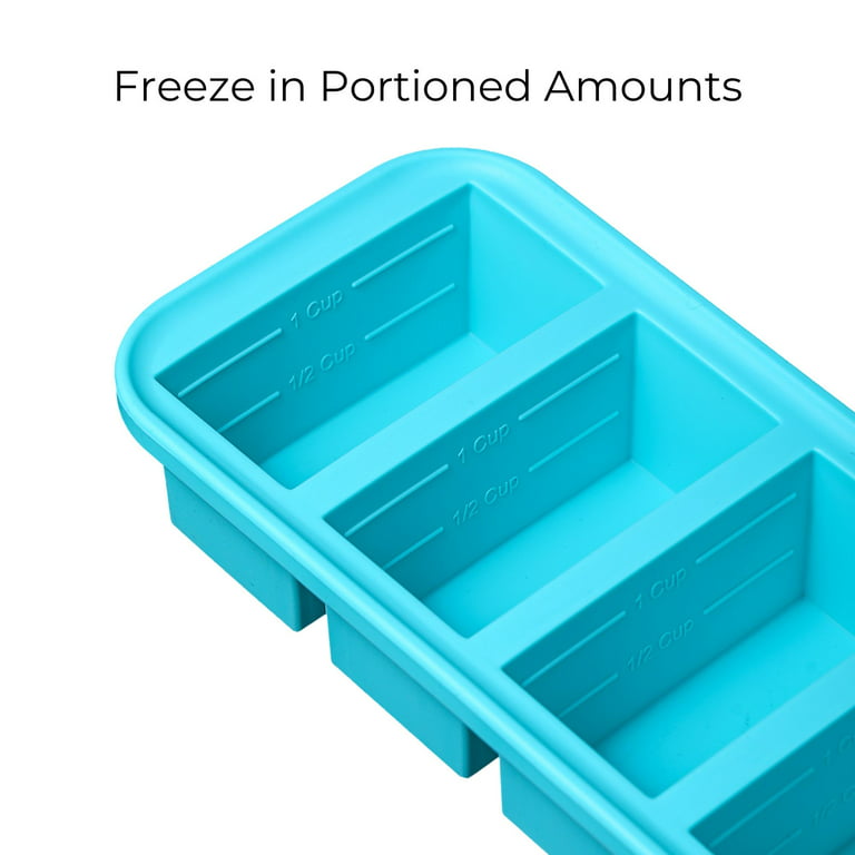 Extra Large Silicone Freezing Tray - 4 Storage Outdoor Tools