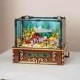 thumbnail image 6 of Honchoes Shark Tank Aquarium Building Blocks Set with LED Compatible with Lego Fish for Kids 721Pcs, 6 of 8