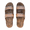 Coconut (Medium Brown), variant on J-Slips Hawaiian Women & Men Jesus Slide Double Strap Sandals Kona (Dark Brown) Women 9 / Men 7.5