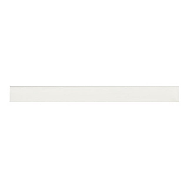 canaleta de 200 x 1.3 x 0.7 cm blanca con adhesivo