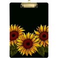 thumbnail image 1 of FMSHPON Sunflowers Clipboard Hardboard Wood Nursing Clip Board and Pull for Standard A4 Letter 13x9 inches, 1 of 8