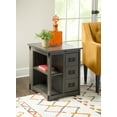 thumbnail image 2 of Powell Parnell Side Table Grey, 2 of 12