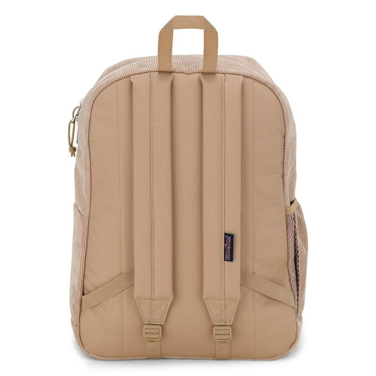 JanSport Cross Town Plus Remix Backpack Laptop Sleeve, and Front