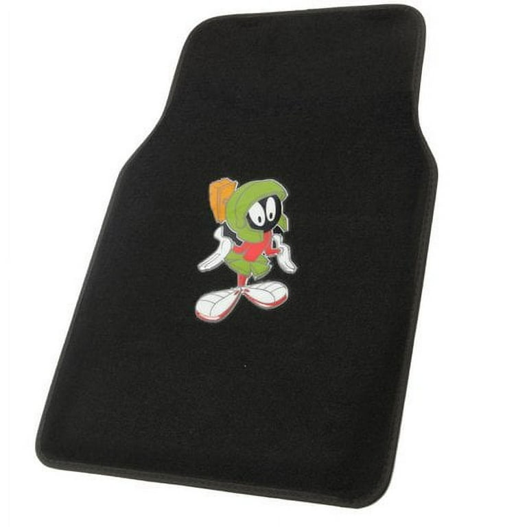 Warner Brothers Marvin The Martian Licensed Auto Carpet Floor Mats Universal Fit 4PC Set
