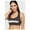 brown, variant on Reebok Womens Pretty Lethal Sports Bra, Brown, X-Small