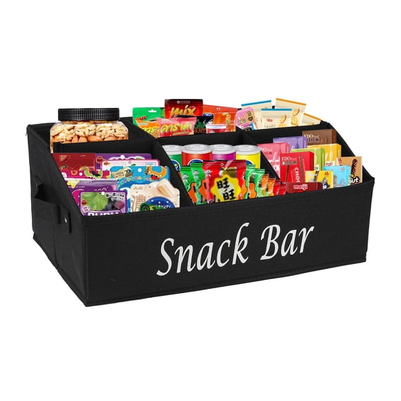 Organizador de aperitivos Xbopetda Snack Bar Station, 6 compartimentos