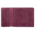 thumbnail image 2 of Melissa Linen, 4-Piece Bath Towel Set for Bathroom, (Bath Towel, Hand Towel, 2 Fingertips Towels), Soft and Absorbent, Plum Purple, 2 of 10