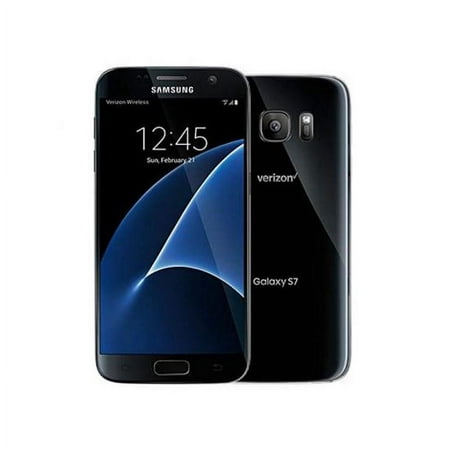 Used Samsung Galaxy S7 G930V 32GB Black (Verizon Only) Smartphone (Used)