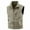 Khaki, variant on DAFPZW Men's Winter Warm Outdoor Vests Polar Fleece Lined Sleeveless Jacket Full Zip Fishing Travel Utility Vest Gilet
