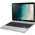 thumbnail image 4 of SAMSUNG Chromebook Plus V2 Light Titan 2-in-1 Laptop (Celeron 3965Y, 4GB RAM, 64GB eMMC SSD, Intel HD 615, 13" Touch Full HD (1920x1080), Webcam, Chrome OS) with Dock and Wireless Mouse, 4 of 10