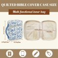 thumbnail image 7 of Pzuqiu Landscape Print Bible Cover with Handle Church Bag for Women Water-Resistant Carrying Case Study Supplies Accessories with Zippered Pocket for Church,Study,Spiritual, 7 of 7