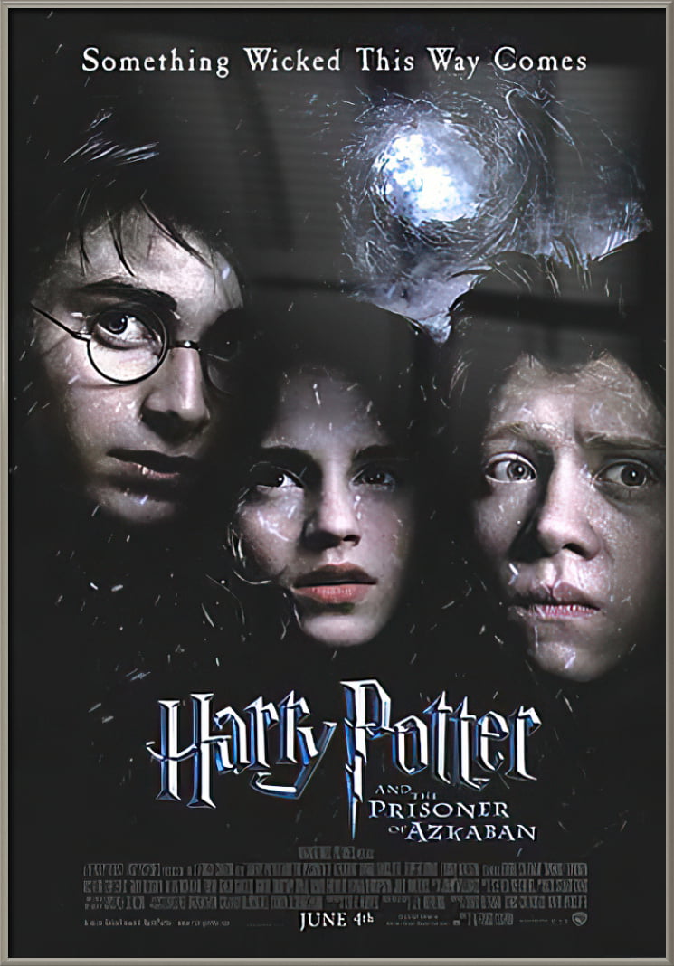 Harry Potter The Prisoner Of Azkaban Movie Poster Print & Unframed Canvas Prints 