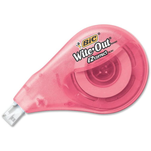 Wite-Out Brand EZ Correct Correction Tape Supporting Susan G 2-Count Komen New Version 