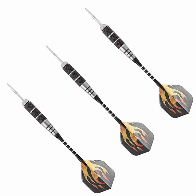 Target Darts, Easy To Carry Sturdy and Durable Darts Set, Steel Tip Convenient To Use Dart Accessories for Fisherman