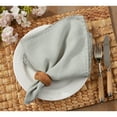 thumbnail image 2 of Saro Lifestyle PomPom Design Table Napkin (Set of 4), 2 of 5