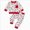 White, variant on ZIXKCGDSE Baby Boy Fall Winter Clothes Long Sleeve Sweatshirt and Joggers Pants Outfit Set Size 2-3 Years