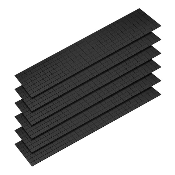 Uxcell 2880pcs Self Adhesive Mirrors Mosaic Tiles 5 x 5 mm Mini Square Acrylic  Disco Ball Tiles Sticker, Black