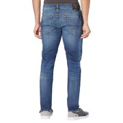 Buffalo David Bitton SANDED & REPAIRED INDIGO Mens Skinny Max Jeans, US 34/32