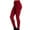 Red, variant on QIPOPIQ Jeans for Women Clearance Leisure Fashion Street Fashion Women's Wear Sexy Solid Color Slim Stretch Pants