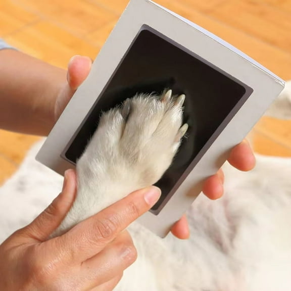 New Pet Handprint & Footprint Kit for , Dog Paws Print Pad Kit, Clean Touch Ink Pad for Pets with Frame