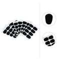 thumbnail image 2 of Miangastore 64Pcs Sax Mouthpiece Cushions Saxophone Patch Pads Saxophone Tooth Pads Instrument Tooth Pads, 2 of 9