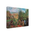 thumbnail image 3 of Trademark Fine Art Masters Collection Corner Of The Garden At Montgeron Canvas Wall Art - 14x19, 3 of 5