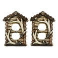 thumbnail image 2 of Pack of 2 Rustic Log Cabin Antlers Double Receptacle Wall Outlet Switch Plate, 2 of 6