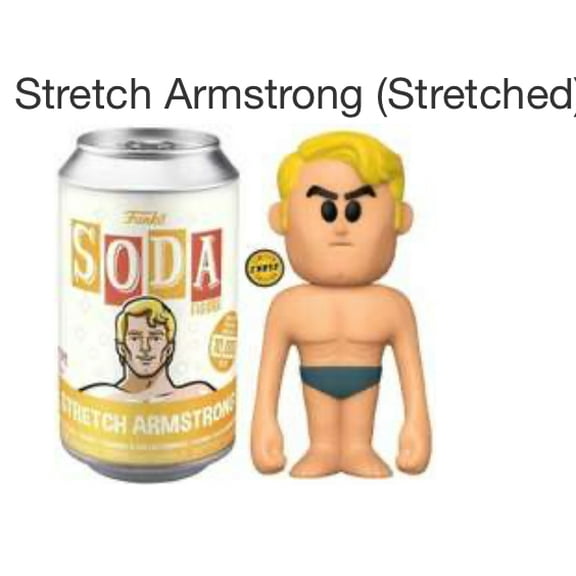Funko Soda Stretch Armstrong Chase Variant Vinyl Figure