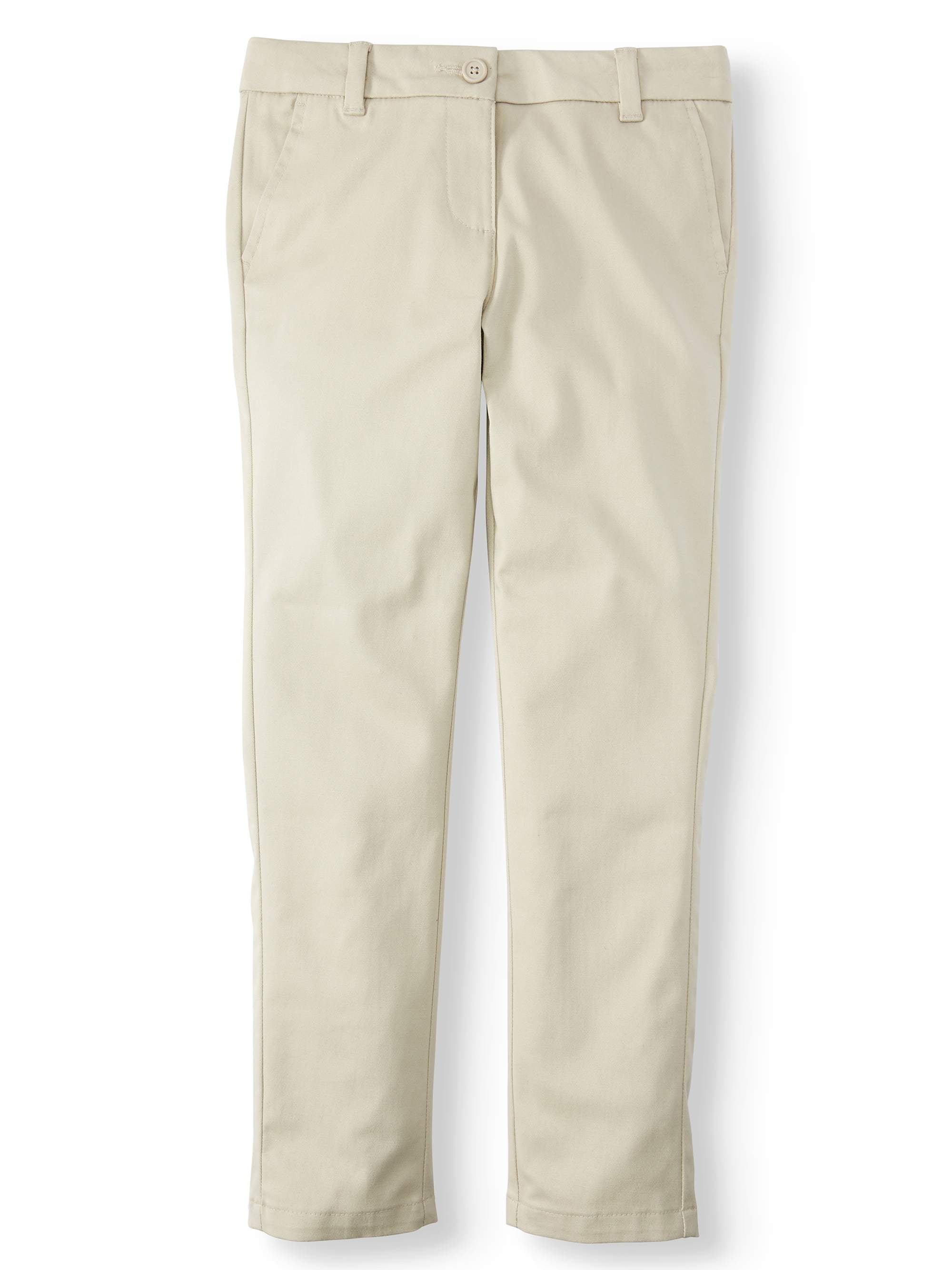 girls plus uniform pants