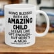 thumbnail image 1 of Taza de café de cerámica de 325 ml | Diseño original con letras del alfabeto | Apto para microondas y lavavajillas | Regalo único para militares, hombres, mujeres, familiares, amigos, compañeros, 1 of 5