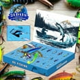 thumbnail image 4 of Calendario de Adviento de Pesca 2024 - Calendario de 24 días de Navidad con señuelos de pesca NUEVO Mejor, 4 of 7