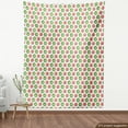 thumbnail image 3 of Watermelon Fabric by the Yard Upholstery, Watercolor Style Tropical Fruit Pattern Cut in Half Fresh Summer Taste, Decorative Fabric for DIY and Home Accents, 10 Yards, Green Coral White by Ambesonne, 3 of 4