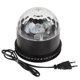 thumbnail image 4 of Bola de discoteca, 6 colores LED 15W, 13,5 cm * 14 cm * 14 cm Luz de escenario Luz nocturna Lámpara de fiesta Bombilla de juego Foco de cristal redondo para fiesta de bodas, bar, club, decoración, 4 of 5