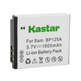 thumbnail image 2 of Kastar 2-Pack IA-BP125A Battery and AC Wall Charger Replacement for Samsung HMX-QF300, HMX-QF310, HMX-QF320, HMX-T10, HMX-T11, SMX-F700, HMX-F800, HMX-F810, HMX-F900, HMX-F910, HMX-F920 Cameras, 2 of 5
