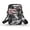 American Flag Wolf Print, variant on Soccer Splash Ink Print with Zipper Phone Purse for Outdoor Shop, with Crossbody Strap Double Zipper Cell Phone Purse