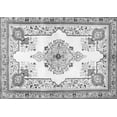 thumbnail image 1 of Ahgly Company Indoor Rectangle Medallion Gray Traditional Area Rugs, 2' x 3', 1 of 1
