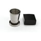 thumbnail image 3 of Copa de vino plegable portátil para exteriores para hombres y mujeres con taza telescópica de acero inoxidable de metal portátil (capacidad 75ML), 3 of 6